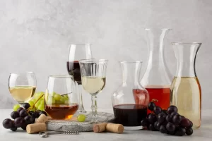 difference between red and white wine glasses