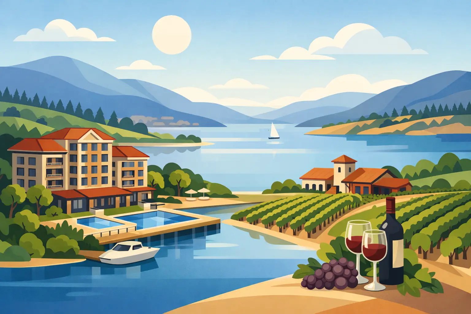 Where to Stay in Kelowna for Wine Tours