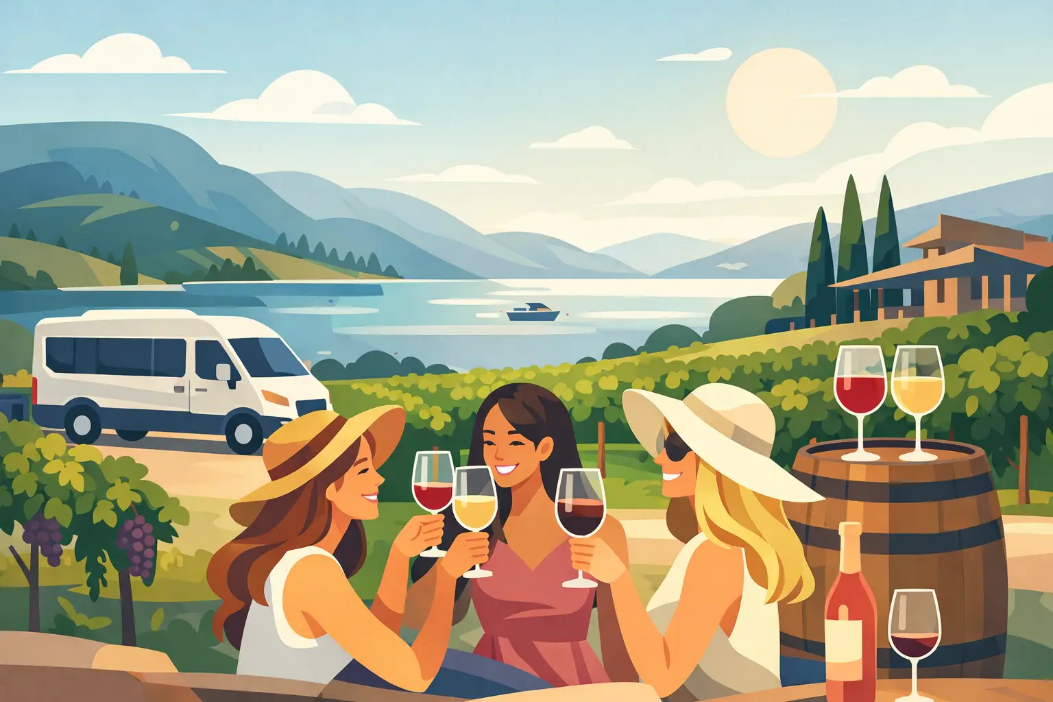 Kelowna Stagette Wine Tour Ideas