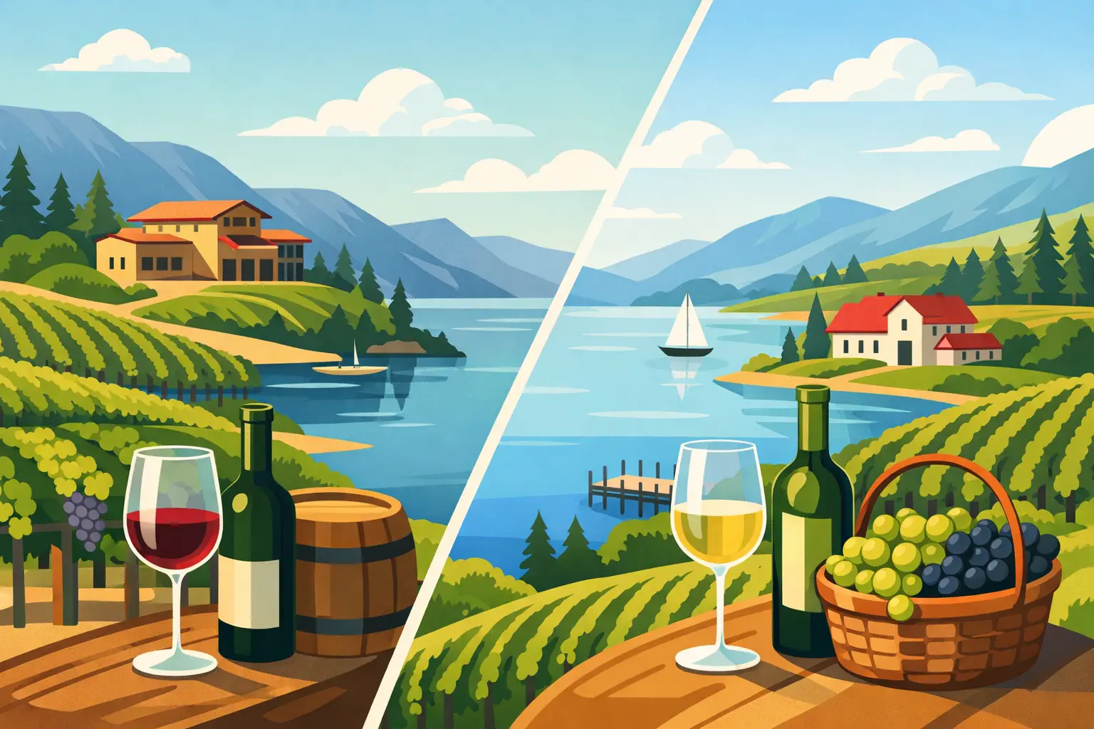 West Kelowna or Lake Country Wineries?