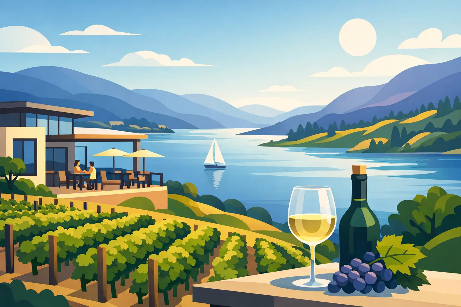 Best Wineries for Lake Views in Kelowna