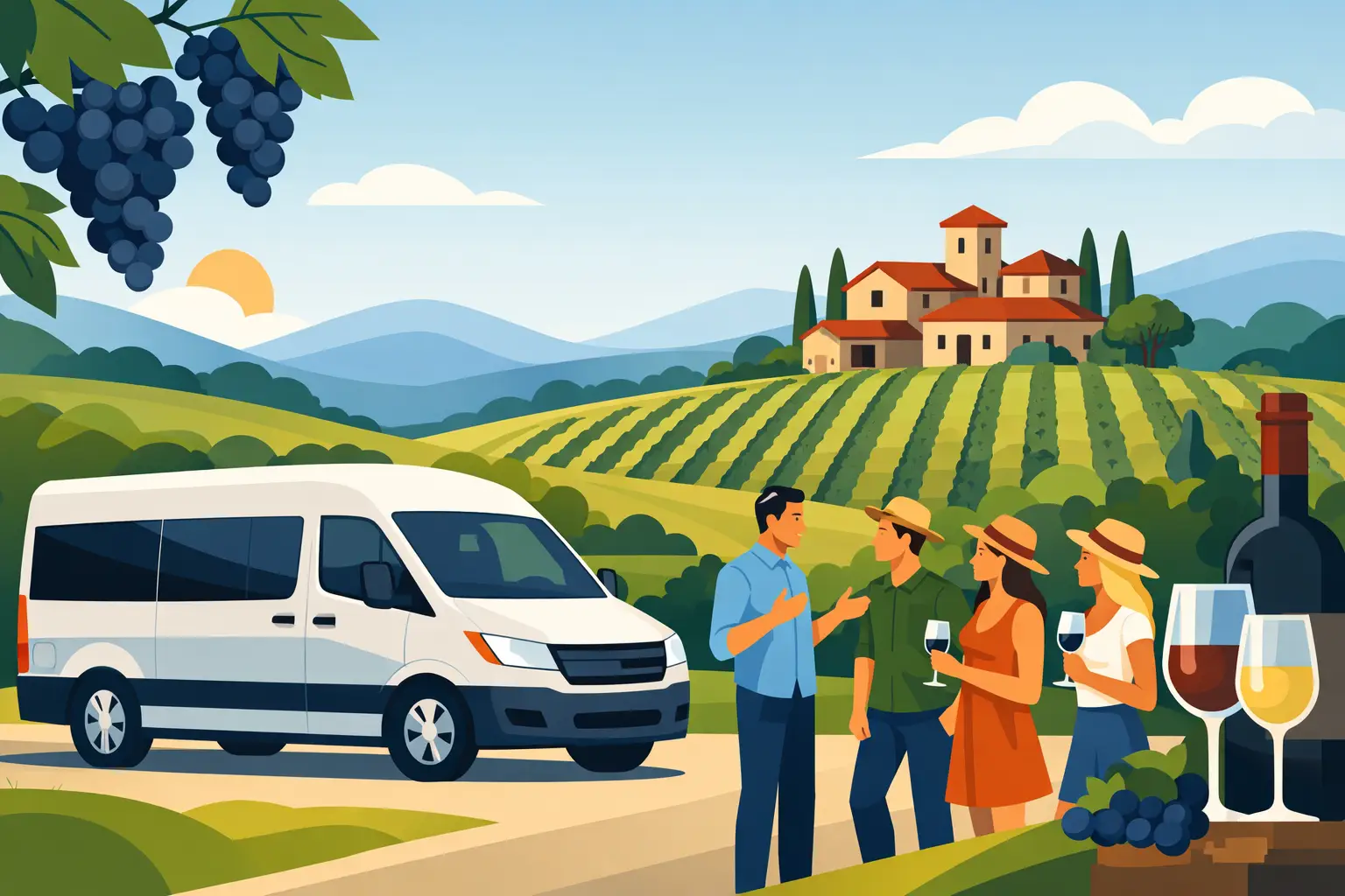 Private Group Winery Transportation Done Right
