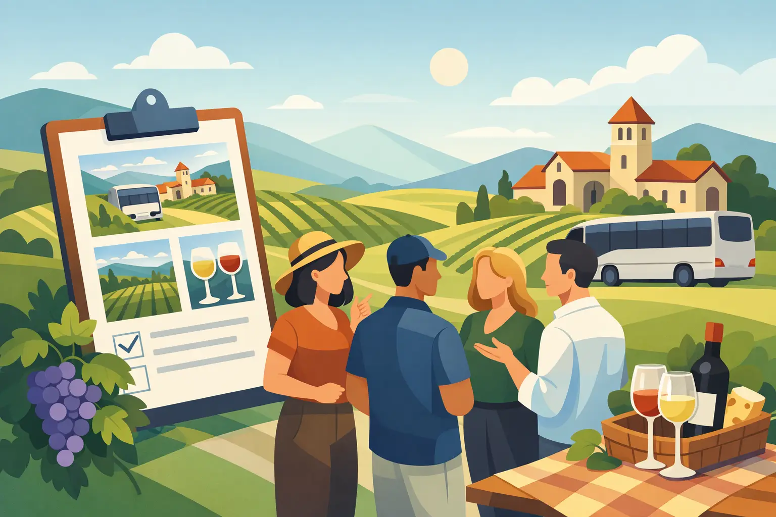 How to Choose a Winery Tour for Your Group