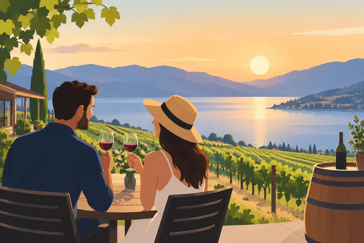 Romantic Winery Escapes for Okanagan Couples