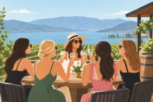 Bachelorette Winery Outing Case Study in Kelowna