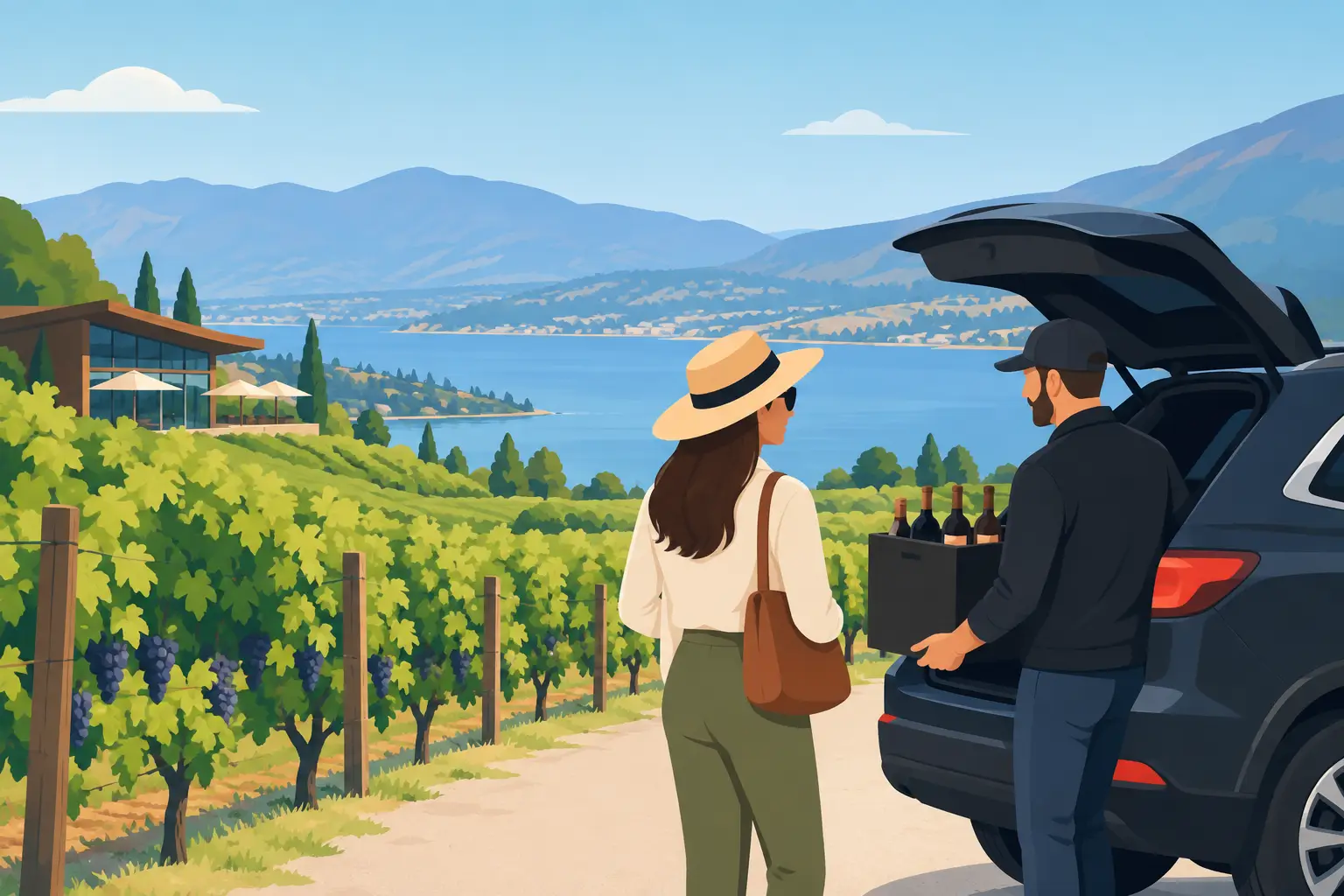 How to Arrange Vineyard Pickup in Kelowna