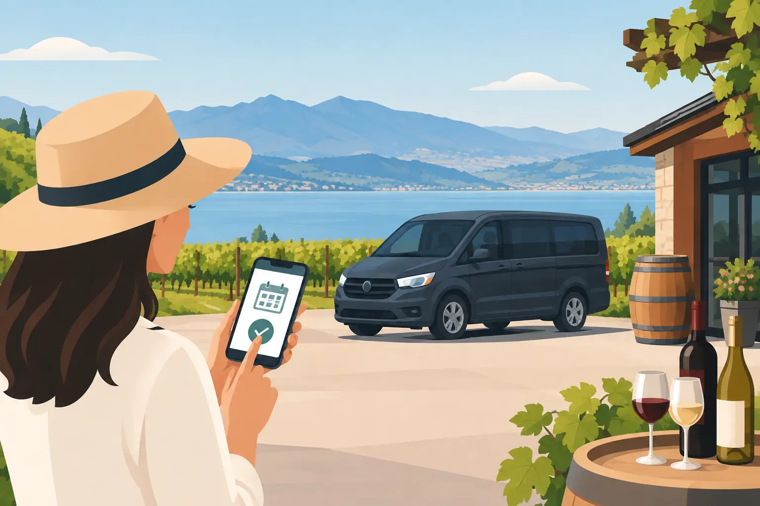 How to Schedule Winery Pickups in Kelowna