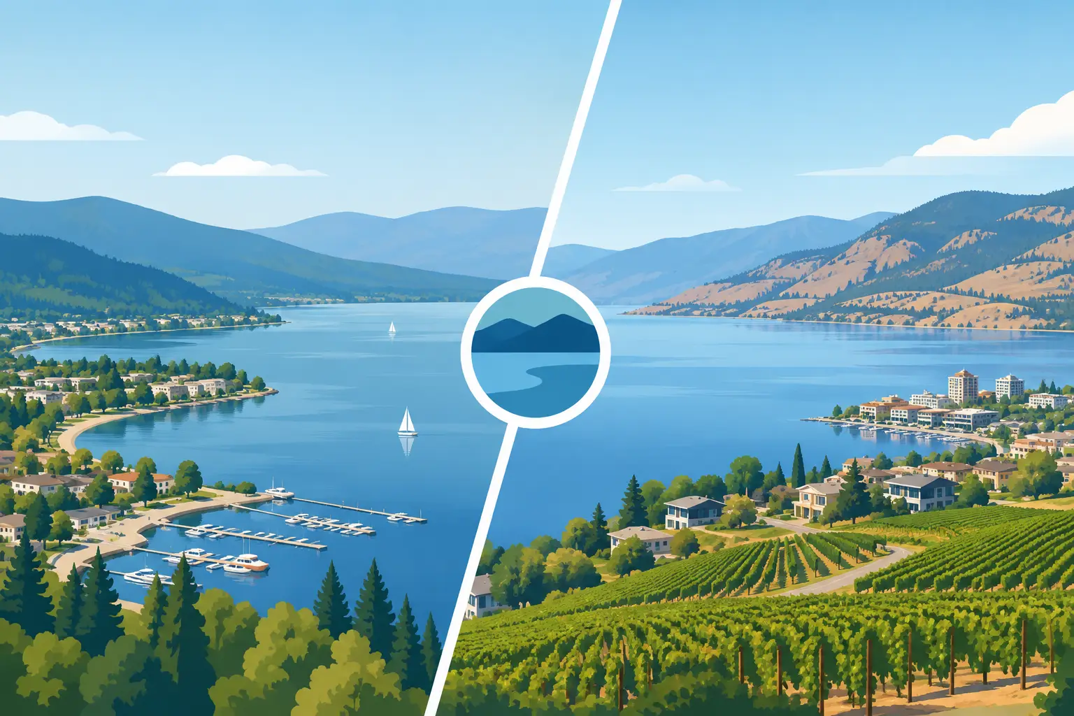 Lake Country versus West Kelowna: Which Tour?
